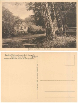 99441 Vollradisroda bei Jena Gasthaus   *ca.1920