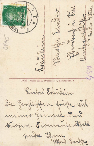 01445 Oberloessnitz Radebeul Spitzhaus o 1927