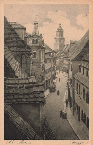 01662 Alt Meissen Burggasse * um 1920