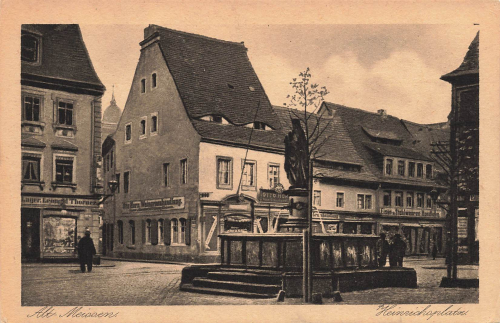 01662 Alt Meissen Heinrichsplatz * um 1920