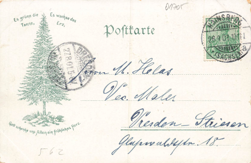 01705 Freital Cossmannsdorf o 1901