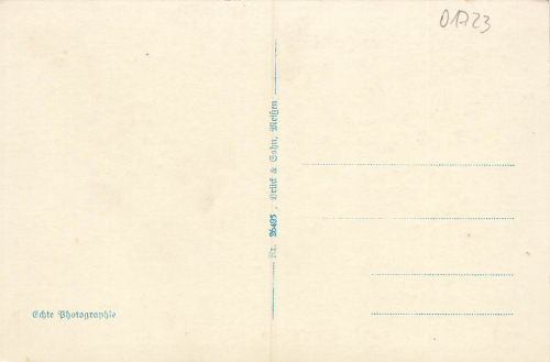 01723 Mohorn Wilsdruff Restaurant O. Henker Bahnhof Litho o 1903