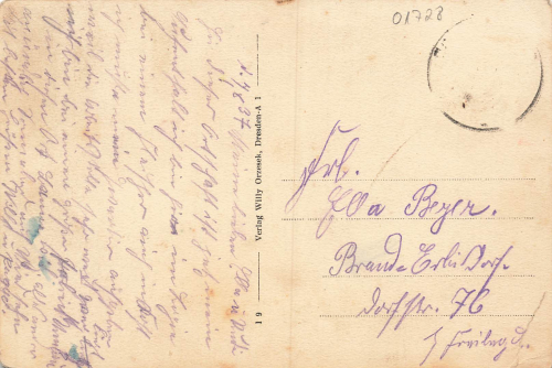 01728 Bannewitz Mehrbildkarte o 1937