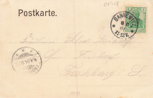 01728 Bannewitz Gasthof Paul Findeisen o 1904