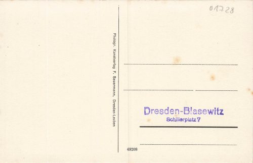 01728 Rippien Bannewitz Gasthof * um 1930