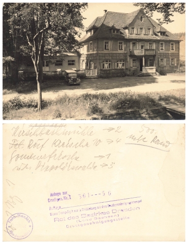 01731 Kreischa Hirschbachmühle *1960