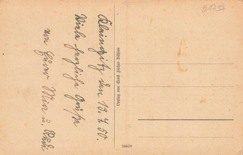 01737 Kleinopitz Wilsdruff Grocery store School used 1950