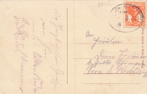 01737 Oberhermsdorf Wilsdruff Gasthof Emil Lommatzsch o 1917