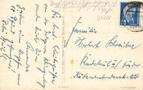 01737 Oberhermsdorf Wilsdruff Gasthof Emil Lommatzsch o 1917
