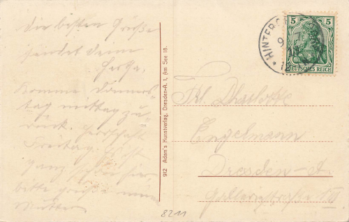 01737 Spechtshausen Kurort Hartha Tharandt Gasthof o 1913