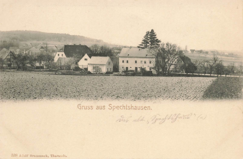 01737 Spechtshausen Kurort Hartha Tharandt * um 1900