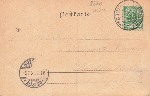 01744 Dippoldiswalde Gau turnfest o 1899