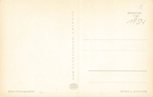 01768 Glashütte Sachsen Sternwarte * 1954