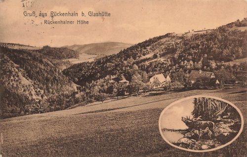 01768 Rueckenhain Glashuette Sachsen o 1926