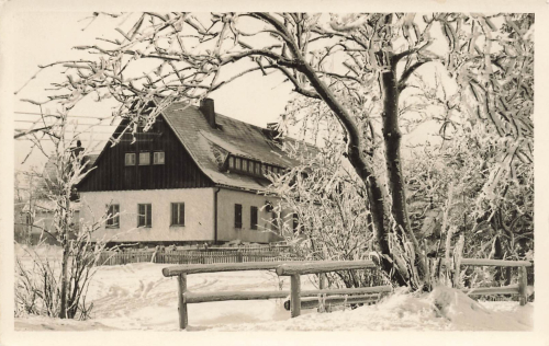 01773 Altenberg Erzgebirge Erhards Kaffeestube Druckvorlage um 1950 Hanich