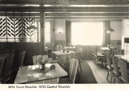 01773 Baerenfels Erzgebirge HOG Gasthof Altenberg * 1971