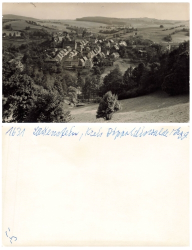 01778 Lauenstein Altenberg Erzgebirge 1961 Hanich1631