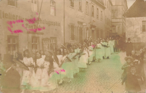 01796  Pirna Festumzug Atelier Max Andrae * um 1920