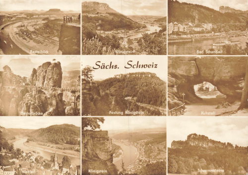 01796 Pirna Landpoststempel Pirna-Posta Kreis Pirna o 1960