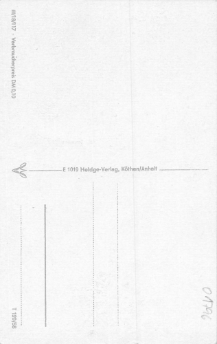 01796 Pirna Elbe Unter Markt * 1958