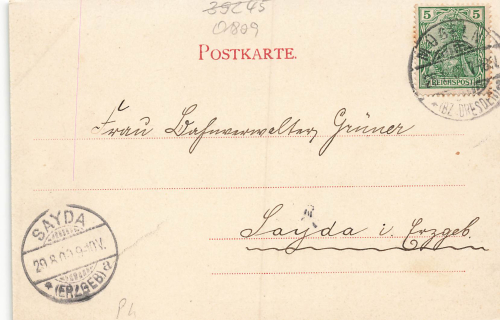 01809 Gommern Heidenau Schule o 1900