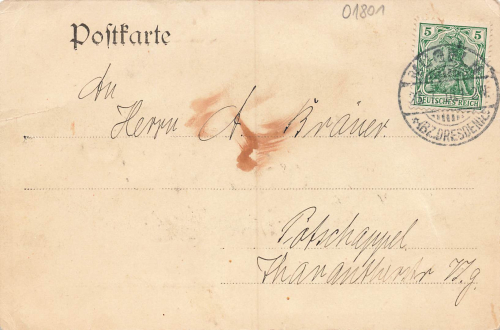 01809 Muegeln Heidenau Restaurant Schweizergarten o 1910