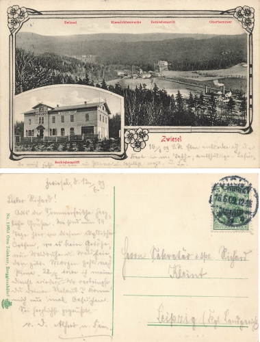 01816 Zwiesel Bad Berggiesshuebel  Bethlehemstift o 16.6.1909
