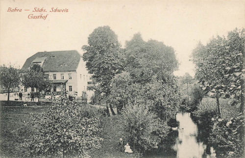 01819 Bahra Gasthof o 6.9.1920