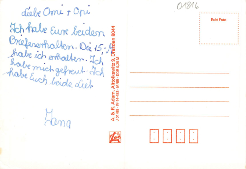 01819 Bahratal Mehrbildkarte * 1985