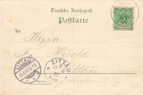 01847 Bastei Lohmen Saechsische Schweiz Litho o 1897