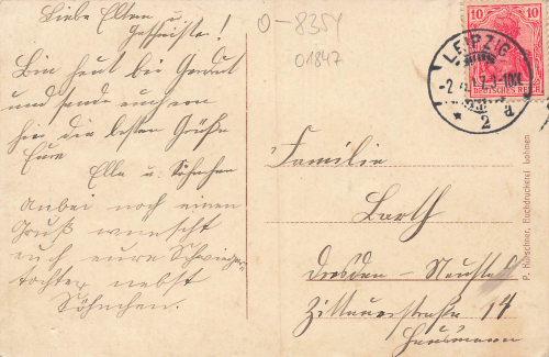 01847 Lohmen Wesenitztal o 1917