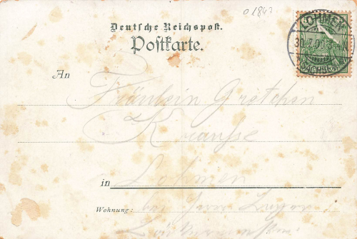 01847 Lohmen Wesenitztal Hofmanns Gasthof Litho o 1900