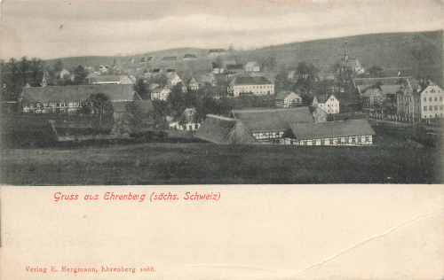 01848 Ehrenberg Sächsische Schweiz o 1909