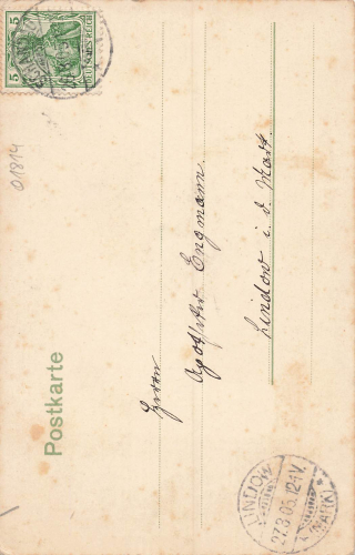 01848 Hohnstein Hotel Polenzthal o 1905