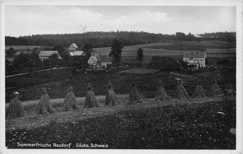 01855 Neudorf Hinterhermsdorf Sächsische Schweiz * 1930