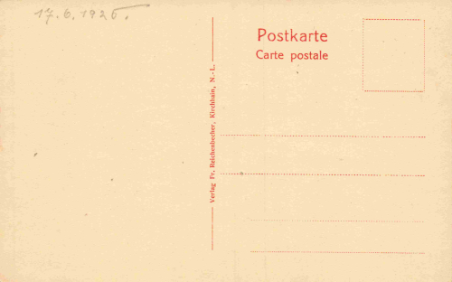03253 Kirchhain Niederlausitz Marktplatz * 1925