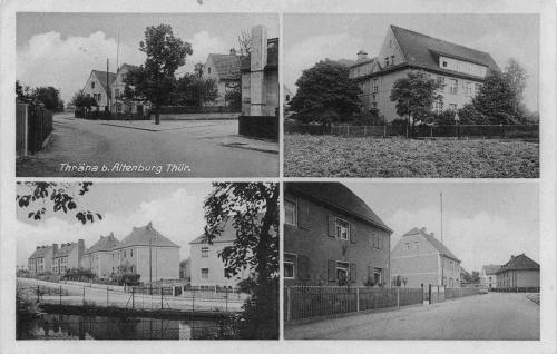 04552 Thräna Mehrbildkarte o 1943