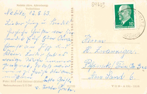 04603 Nobitz Volkshaus o 1963