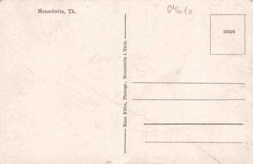04610 Meuselwitz * um 1940