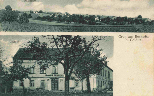 04680 Bockwitz Colditz Gasthof o 1938