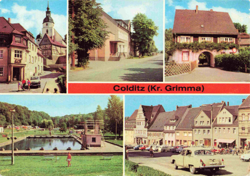 04680 Colditz Mehrbildkarte o 1984