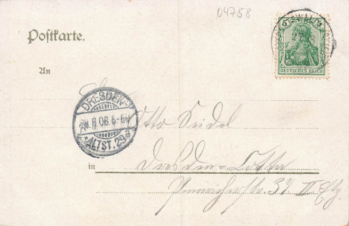 04758 Soernewitz Litho brewery inn church o 1908