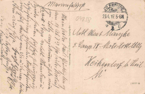 04838 Eilenburg Offiziers Kasino o 1917