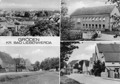 04932 Gröden Brandenburg Mehrbildkarte o 1981
