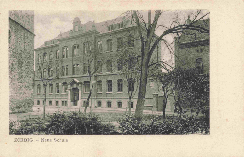 06780 Zörbig Anhalt Schule * um 1900