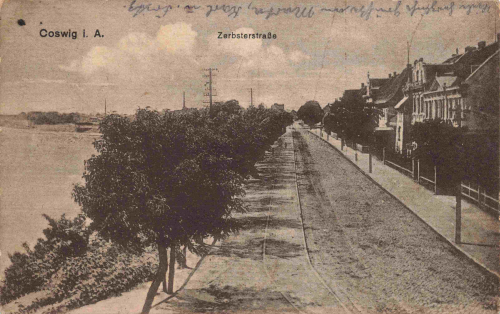 06869 Coswig Anhalt Zerbsterstrasse o 1918