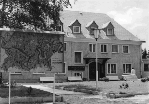 07333 Gosswitz Unterwellenborn OT Bucha FDGB Erholungsheim Aktivist o 1973