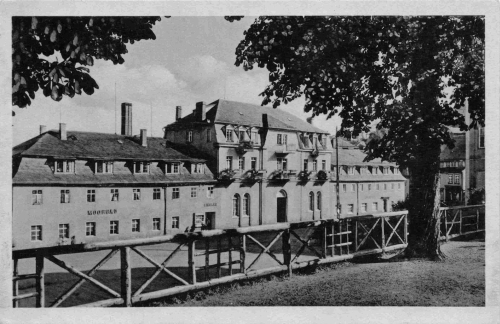 07356 Bad Lobenstein Kurhaus * um 1940