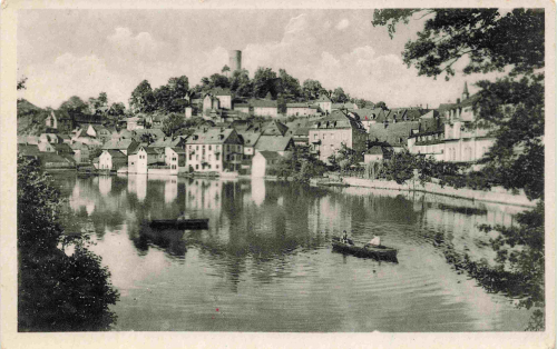 07356 Bad Lobenstein von der Inselbrücke * um 1950