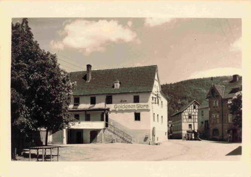 07381 Kleindembach Gasthof zum goldenen Stern * 1954